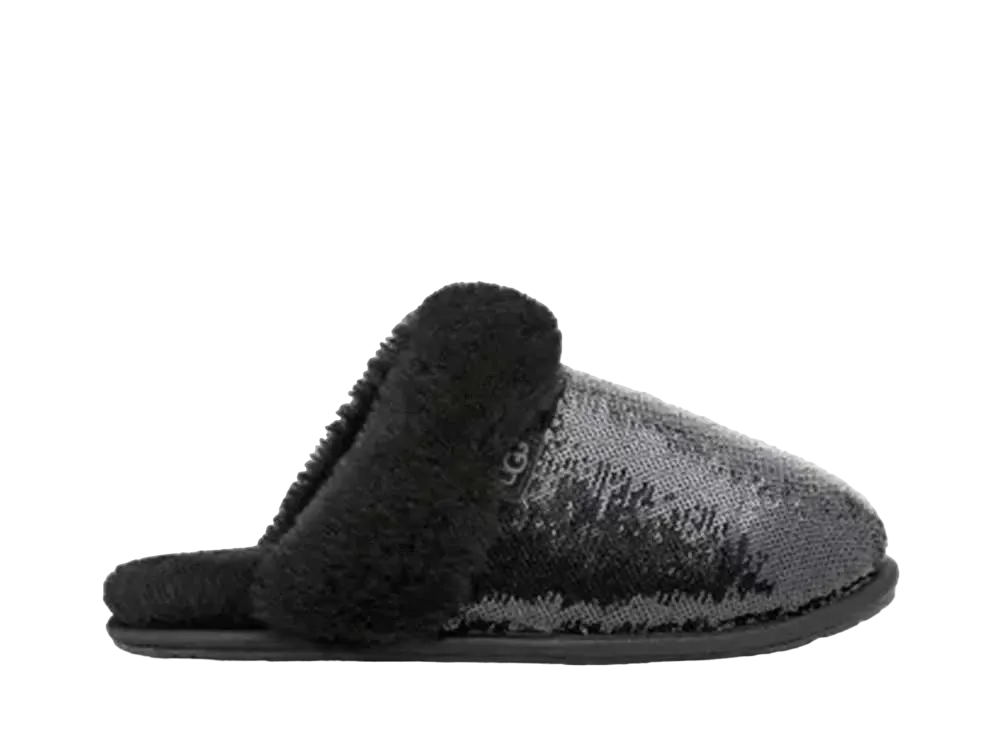 アグ ウィメンズ スカフェット2  ミラー ボール "ブラック"