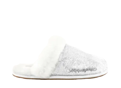 UGG Women's Scuffette 2 Mirror Ball "Silver"