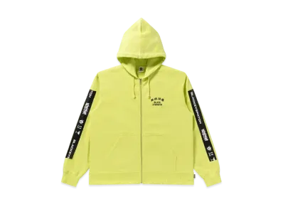 Blackeyepatch HWC Taped Zip Hoodie "Yellow"