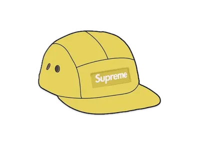 Supreme Military Camp Cap "Yellow" (23FW)