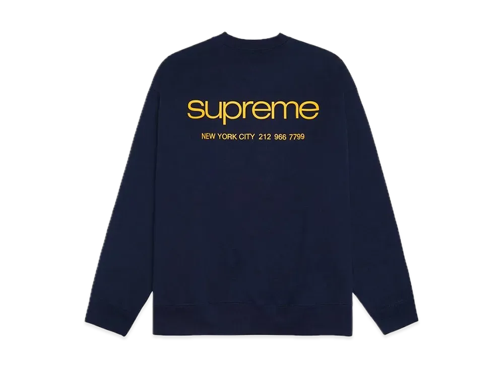 Supreme Nyc Crewneck 