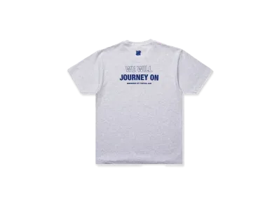 UNDEFEATED x BCFCBlue and White Kit KRO1 Short-Sleeve Tee "Gray"