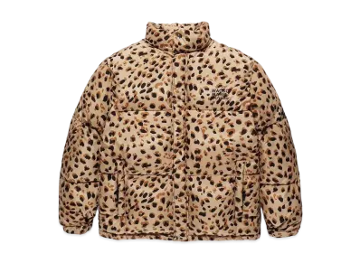 WACKO MARIA NANGA / Leopard Down Jacket "Beige"