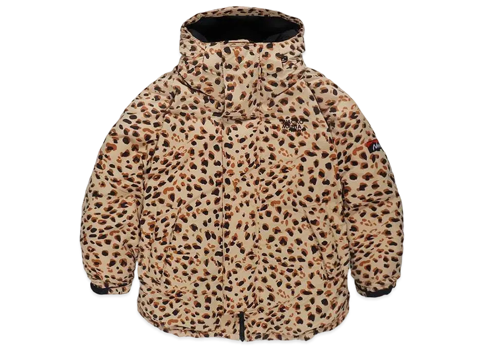 WACKO MARIA NANGA / Leopard Mountain Belay Coat "Beige"