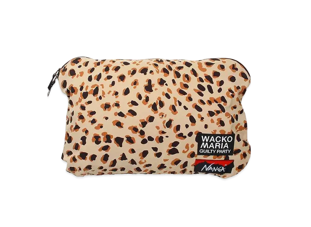 WACKO MARIA NANGA / Leopard Down Blanket "Beige"