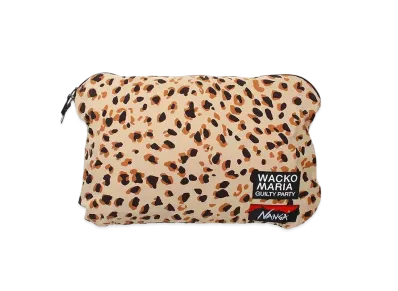 WACKO MARIA NANGA / Leopard Down Blanket "Beige"