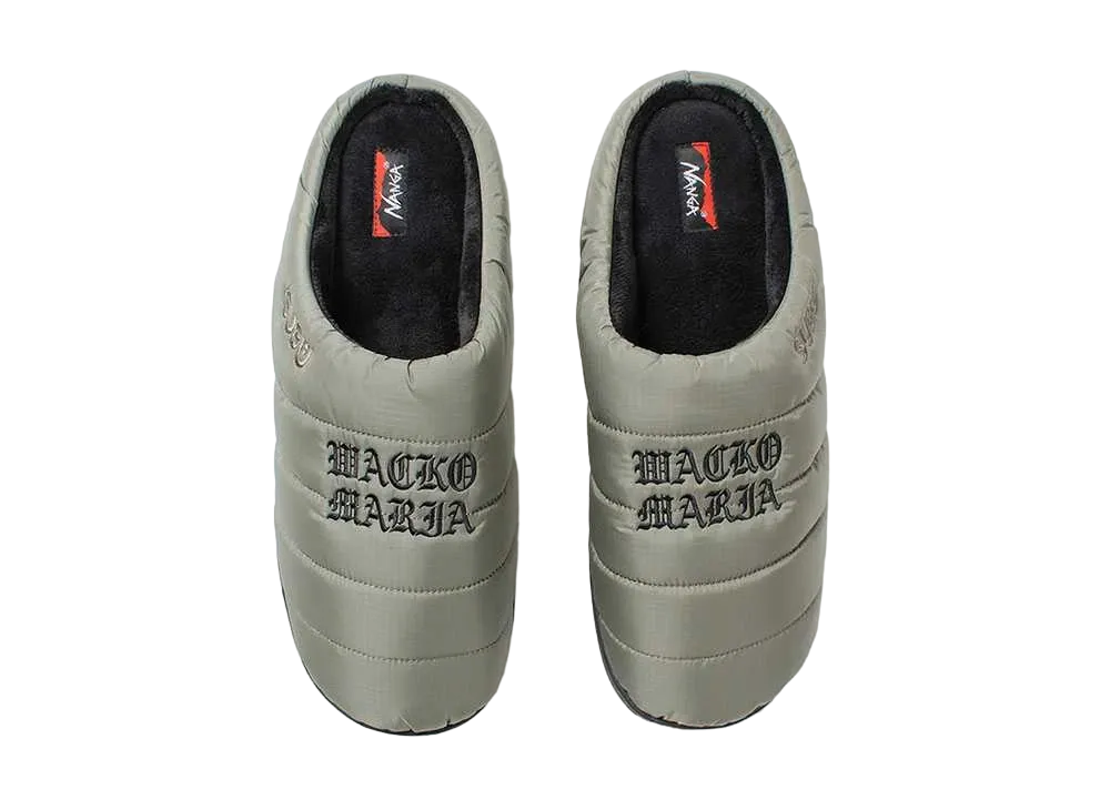 WACKO MARIA NANGA / SUBU / Aorora Winter Sandals "Gray Green"