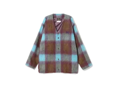 Needles x ts(s) Cardigan JK-Plaid/ Shaggy Cloth "Multi"