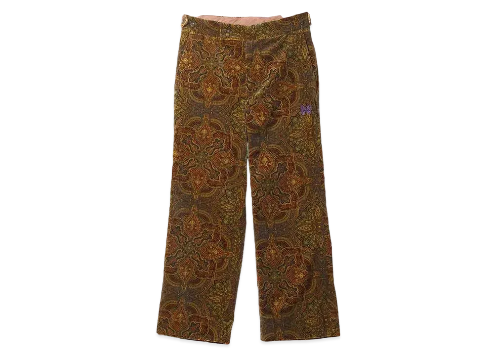 Needles x ts(s) Boot-Cut Side Tab Trouser-PT./Velvet "Yellow"