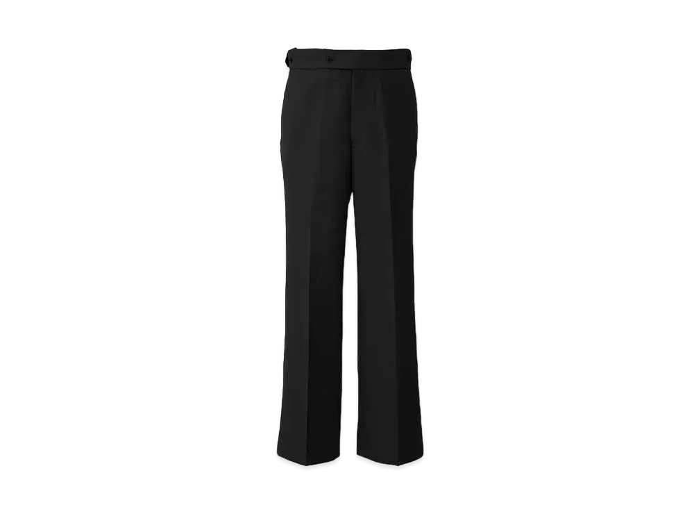 Needles STUDIOUS Side Tab Trousers "Black"