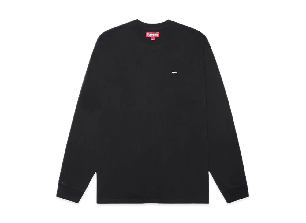 Supreme Small Box L/S Tee "Black"(23FW)