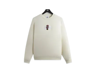 Kith x Disney Mickey & Friends Cyber Monday Minnie Classic Logo Crewneck "Sandrift"