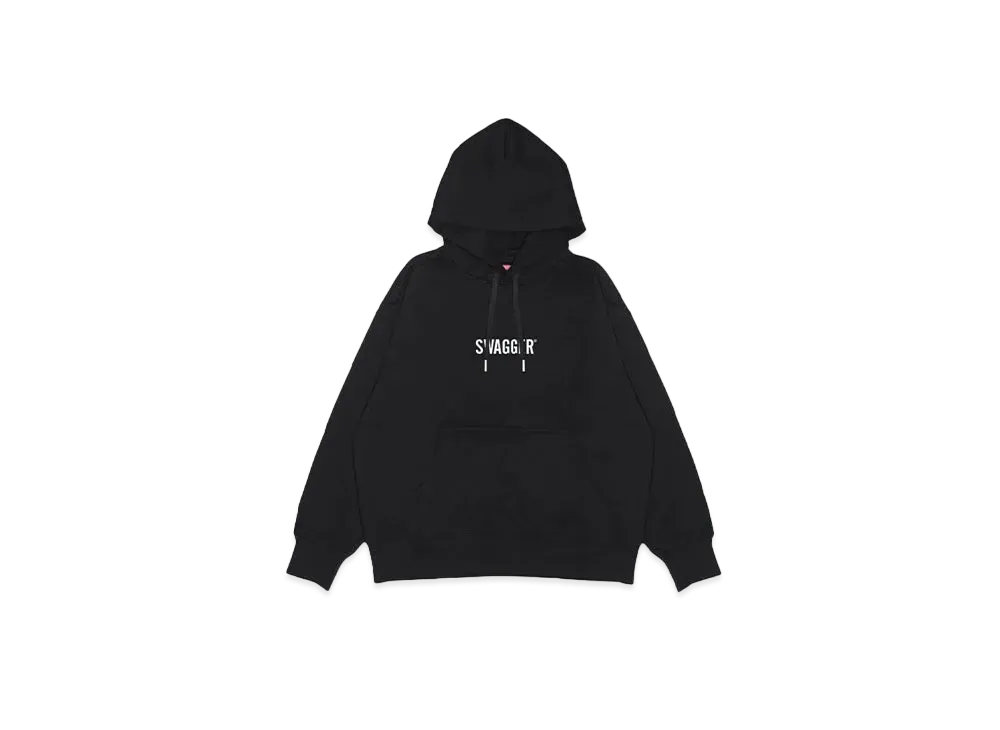SWAGGER SWAGGER LOGO PULL HOODIE "BLACK"