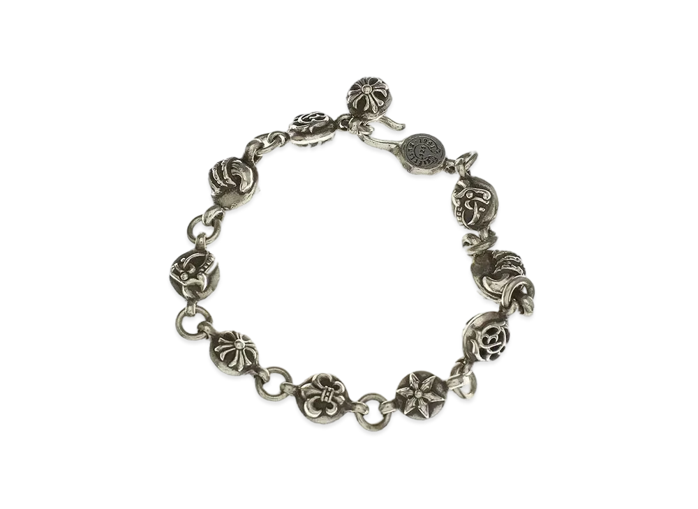 Chrome Hearts #2 Multi Ball Bracelet "Silver"