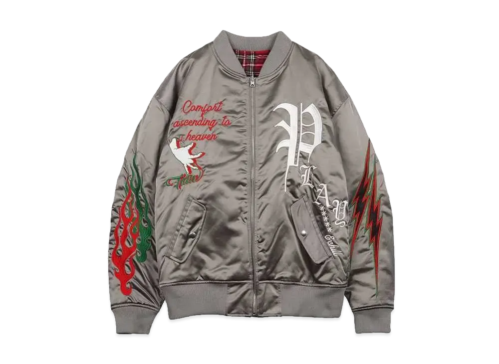 TAIN DOUBLE PUSH PARADICE MA-1 "GREY"