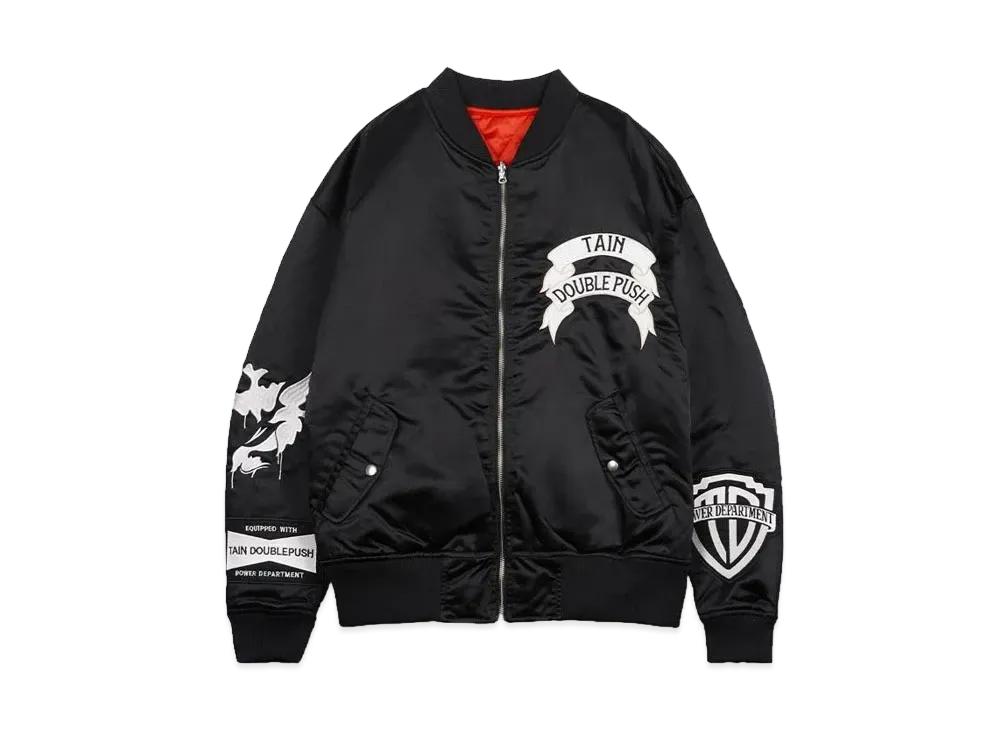 TAIN DOUBLE PUSH THE END MA-1 "BLACK"