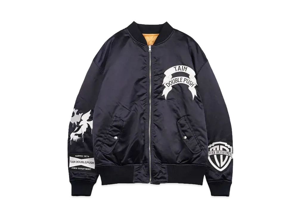 TAIN DOUBLE PUSH THE END MA-1 "NAVY"