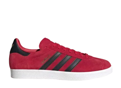 Manchester United × adidas Gazelle "Mufc Red/Core Black/Footwear White"
