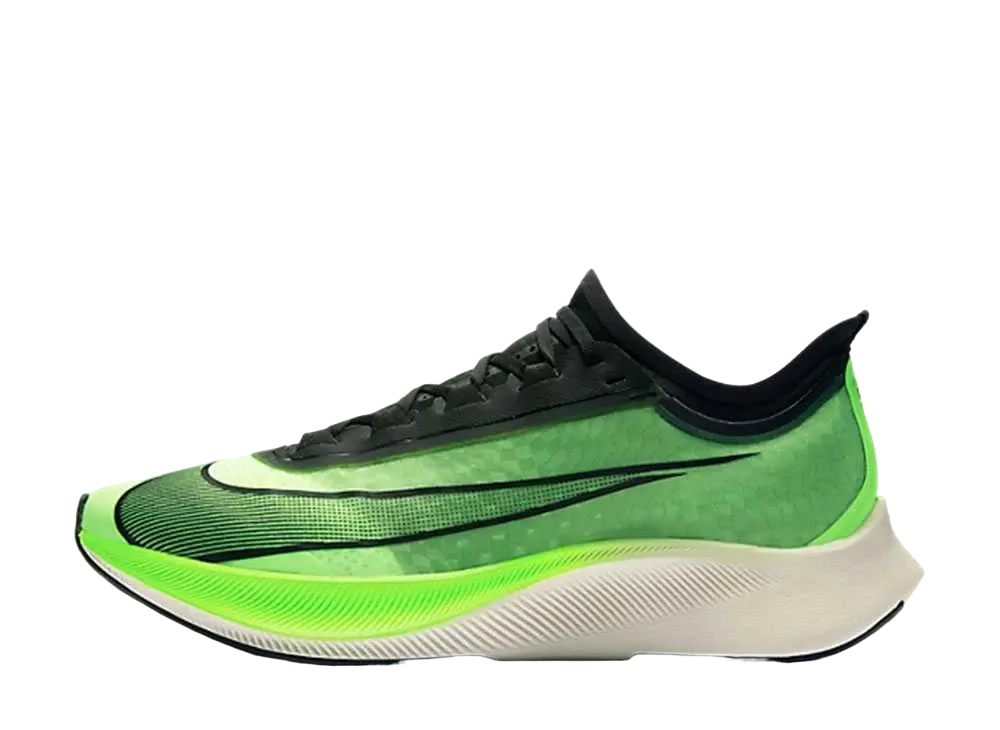 ナイキ ズームフライ3 "エレクトリックグリーン/ブラック"