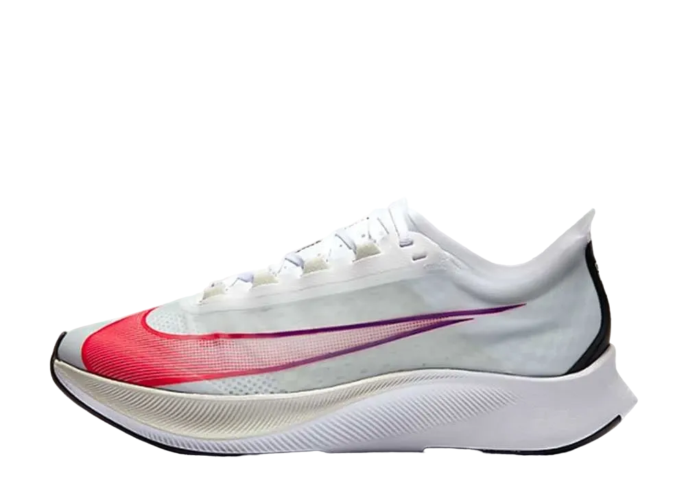 ナイキ ズームフライ3 "ホワイト/フラッシュクリムゾン"