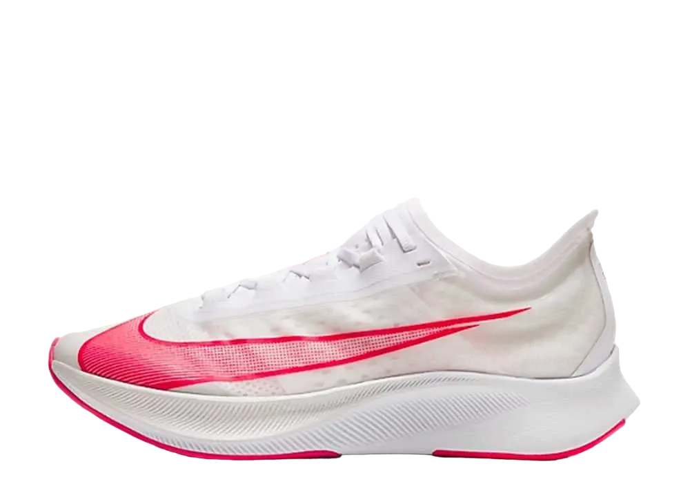 ナイキ ズームフライ3 "ホワイト/レーザークリムゾン"