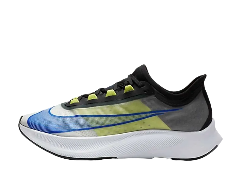 ナイキ ズームフライ3 "ホワイト/レーサーブルー/サイバー/ブラック"