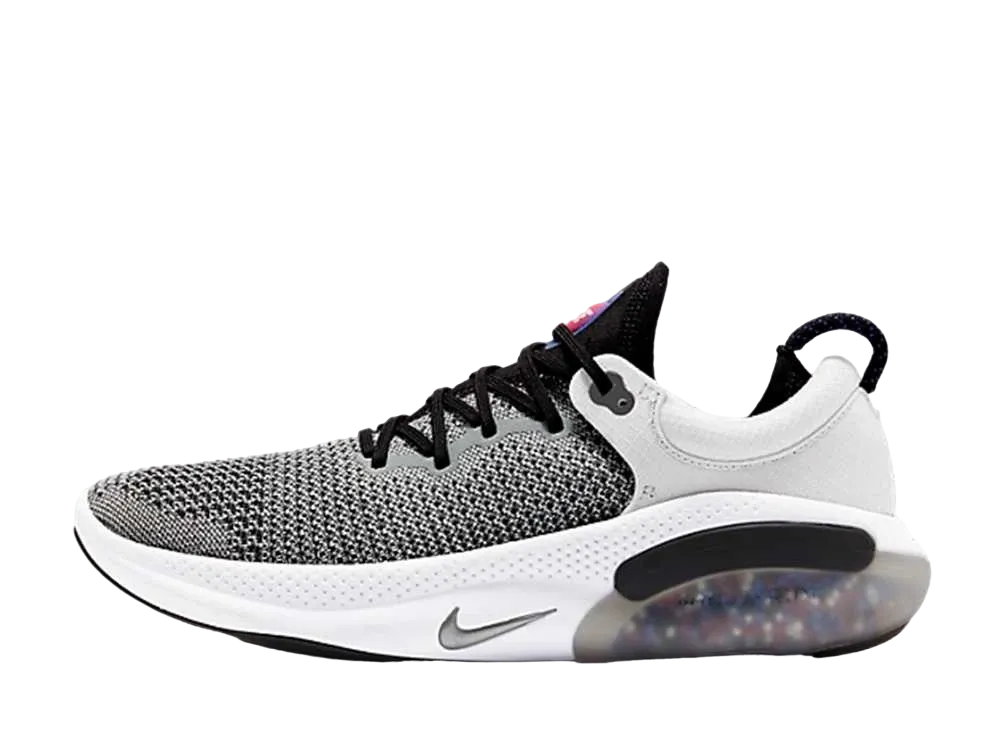 ナイキ ジョイライド ラン フライニット "ピュアプラチナム/レーサーブルー/ブラック"