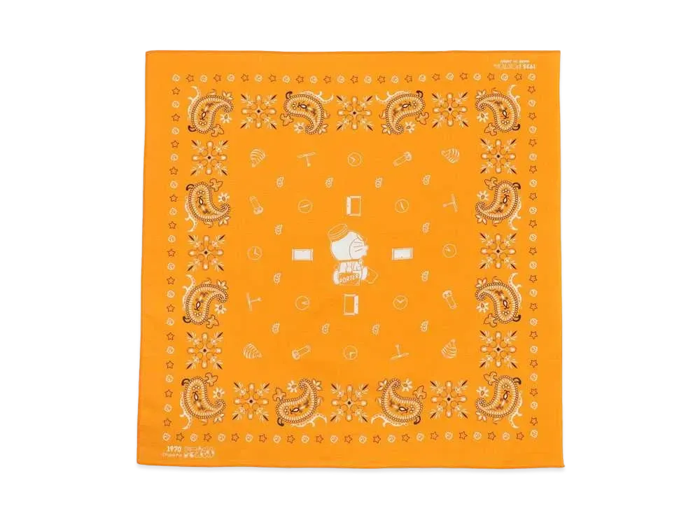 PORTER x Doraemon Bandana "Yellow"