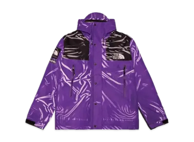 Supreme x The North Face Trompe Loeil Printed Taped Seam Shell Jacket "Purple"
