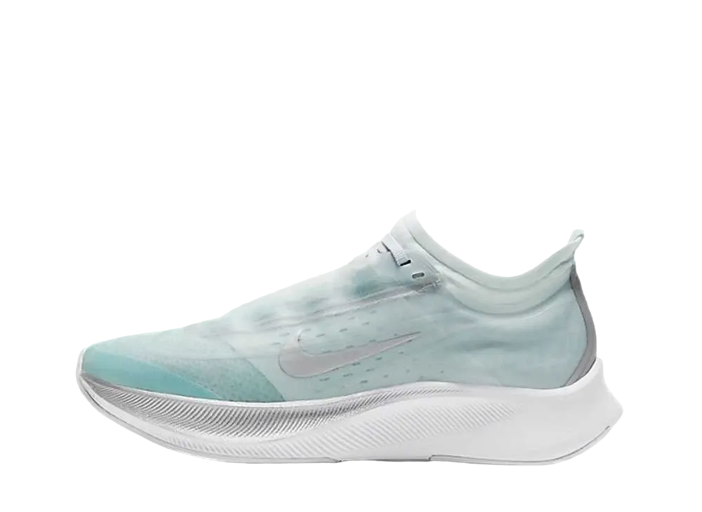 ナイキ ウィメンズ ズームフライ3 "オーシャンキューブ/メタリックシルバー"