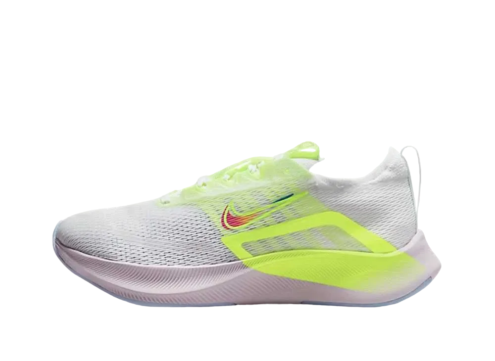 ナイキ ウィメンズ ズームフライ4  PRM "ホワイト/プラチナムティント"