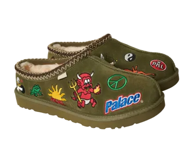 Palace Skateboards × UGG Tasman Slipper "Burnt Olive"