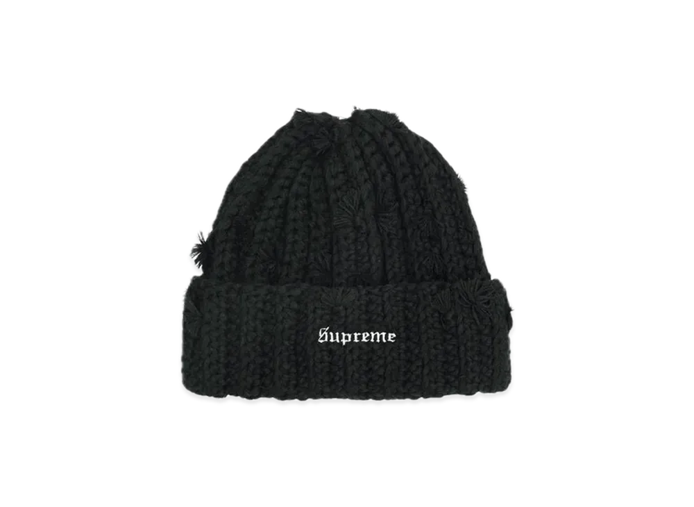 Supreme Hand Tied Beanie "Black"