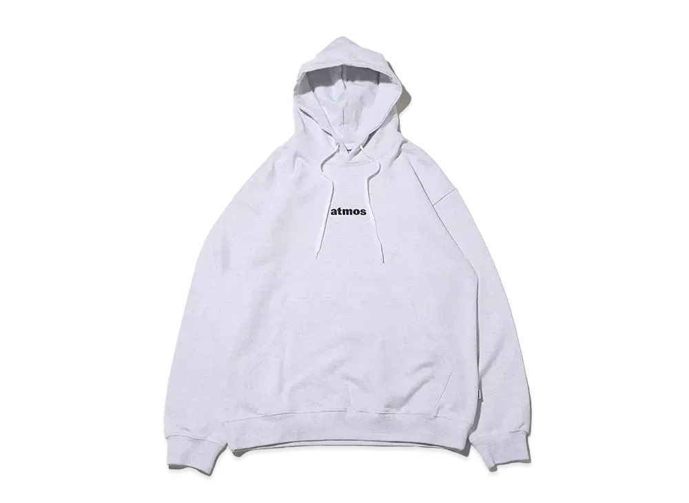 atmos Embroidery Classic Logo Hooded Sweatshirt "Grey"