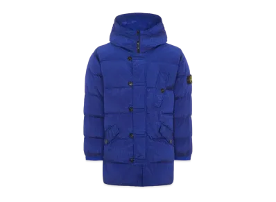 Stone Island 71432 Macro Ripstop Nylon Metal in Econyl Regenerated Nylon Down-TC "Blueette"