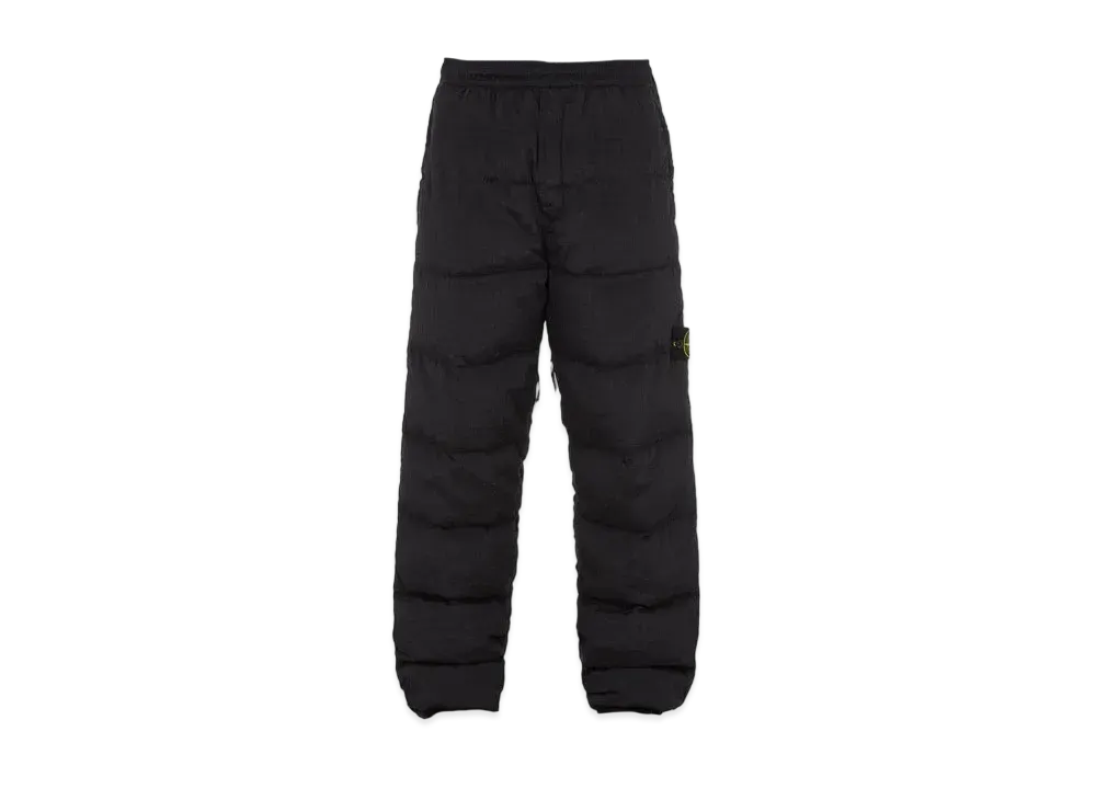 Stone Island 31232 Macro Ripstop Nylon Metal in Econyl Regenerated Nylon Down-TC "Black"