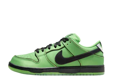 パワーパフガールズ × ナイキ SB ダンク ロー プロ QS "バターカップ"