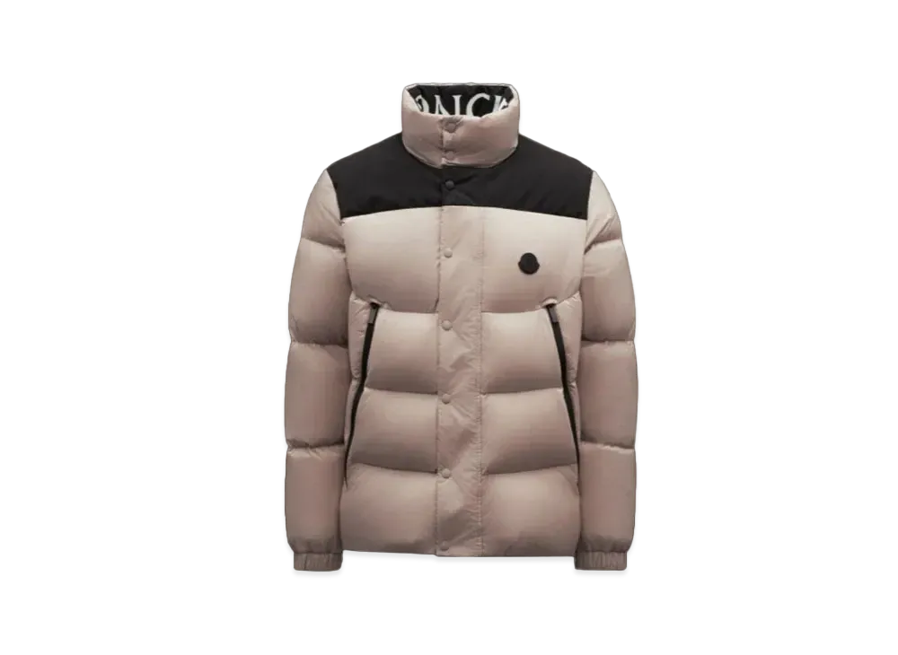 MONCLER Timsit Short Down Jacket "Almond Beige"