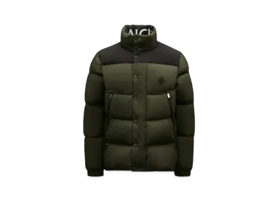 MONCLER Timsit Short Down Jacket "Army Green"