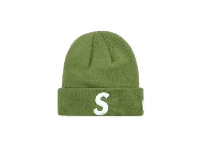 Supreme New Era S Logo Beanie "Olive" (23FW)