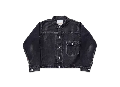 New Manual x KAZUYA YOSHII KY-NM Clone Denim Jacket "Black"