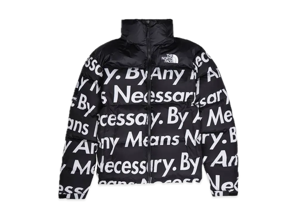Supreme x The North Face By Any Means Nuptse Jacket "Black"