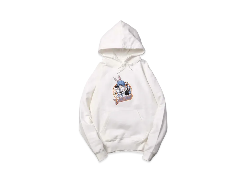 VAULTROOM VR x Pekora Hoodie "White"