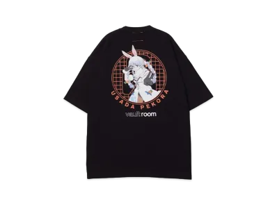 VAULTROOM VR x Pekora Tee "Black"