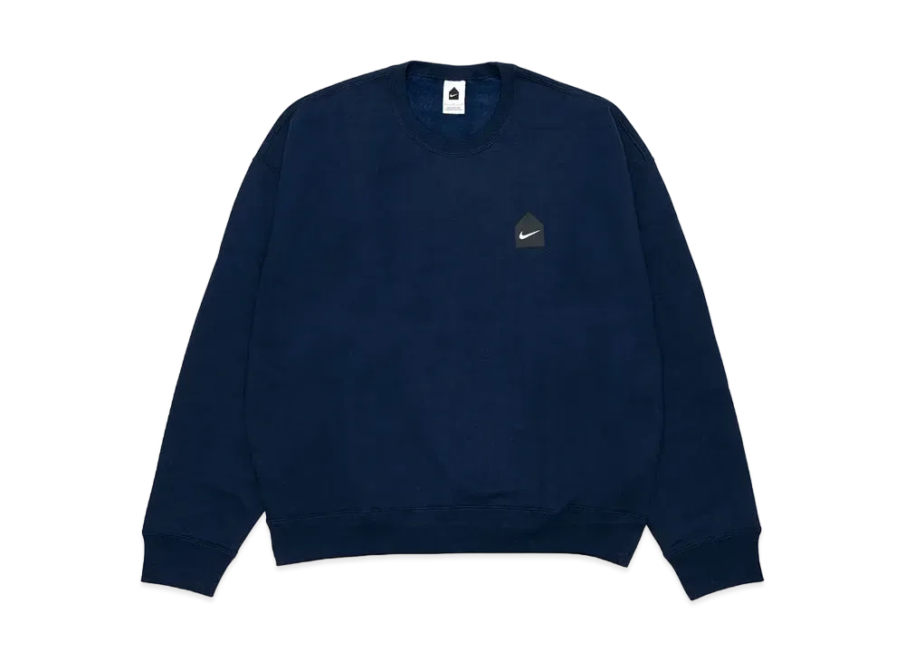 DSM x Nike HUT Logo Project M Nrg Hut x Swoosh Crew Flc "Navy"