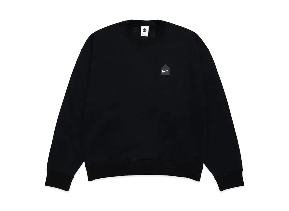 DSM x Nike HUT Logo Project M Nrg Hut x Swoosh Crew Flc "Black"