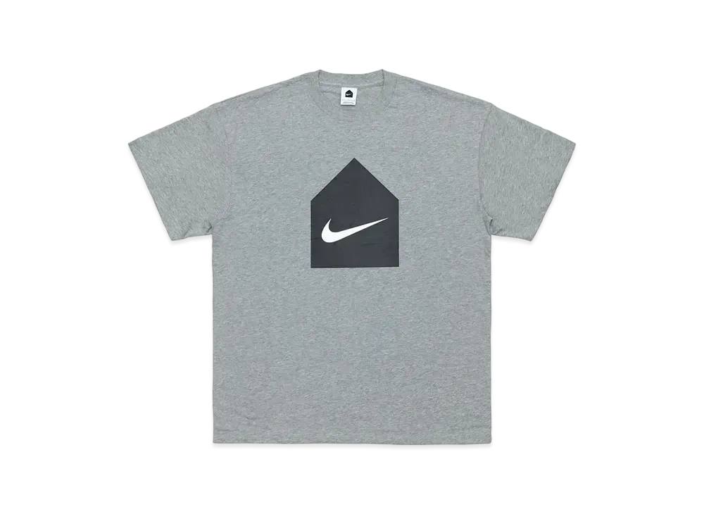 DSM x Nike HUT Logo Project M Nrg Hut x Swoosh Tee "Dk Grey Heather"
