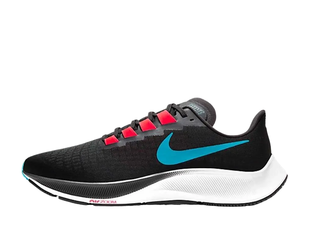 Nike Air Zoom Pegasus 37 "Off Noir/Light Blue Fury"
