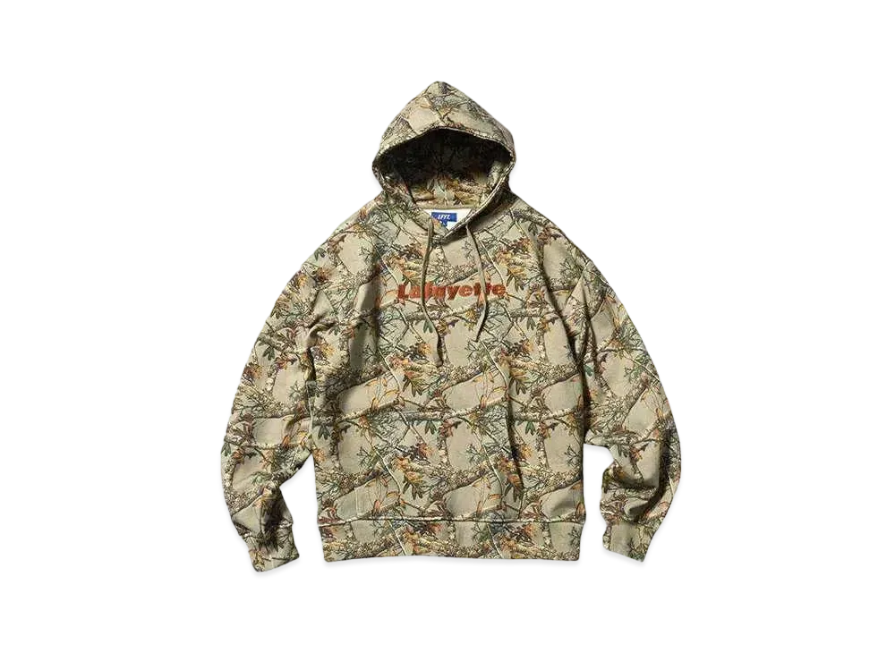 ラファイエット オールオーバー パターン ラファイエット ロゴ フーディ "リアルツリー"