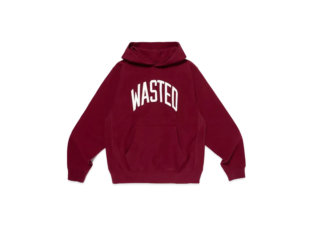 Wasted Youth Heavy Weight Hoodie#1 "Burgundy" / VERDY